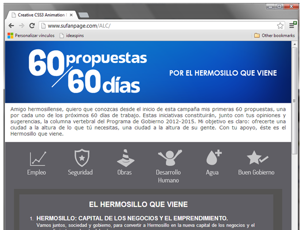 60 propuestas 60 dias